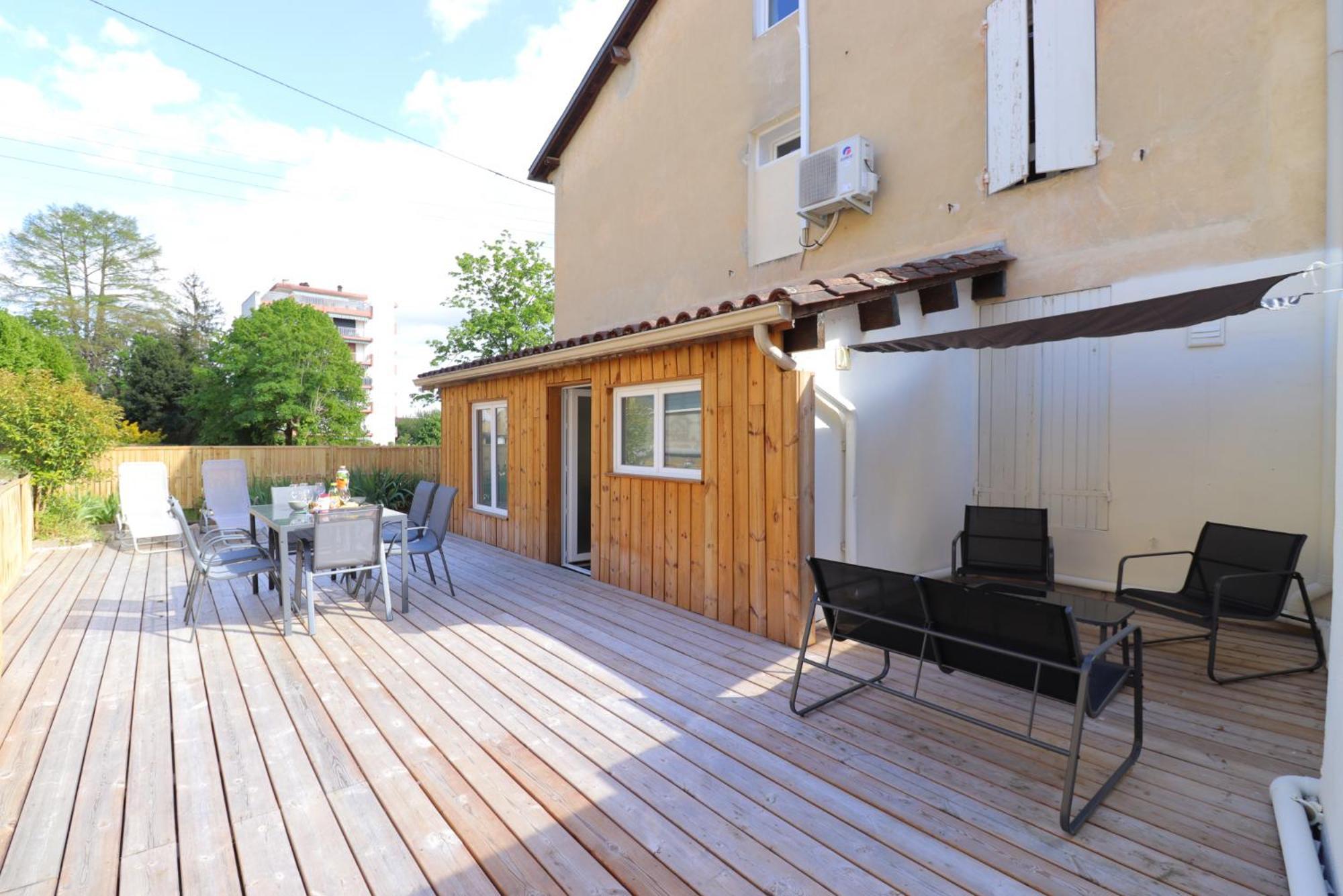 Apartamento Le Terrazza - T3 Hyper-Centre Avec Terrasse Privative Bergerac Habitación foto